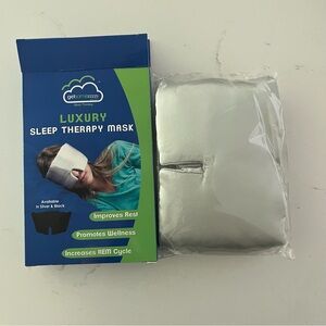 Luxury Silver Sleep Therapy Mask
